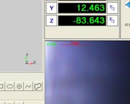 Cheap Optical Measuring Software Perimeter /  Area / Diameter Of Curve for sale