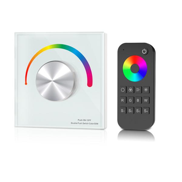 Cheap Smart Lighting Led Remote Controller , Led Dimmer Controller With Rotary Knob for sale