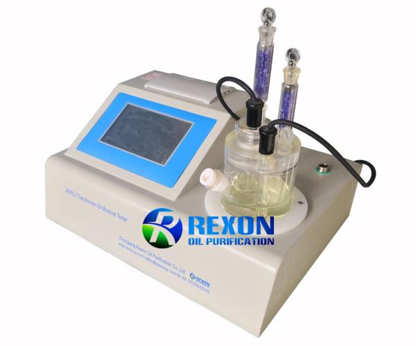Cheap Rexon Automatic Oil Moisture Tester for Transformer Oil Lube Oil Moisture Content Detection for sale