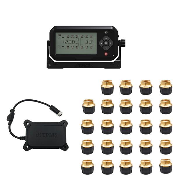 Cheap 24 wheel OTR external sensors, repeaters, receivers tire pressure monitoring system for sale