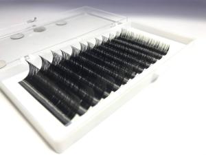 China Lightweight Mink Cluster Eyelash Extensions Premade Volume Lash Fans on sale
