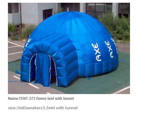 Cheap Inflatable Tent / Inflatable dome tent / inflatable tunnel tent for sale