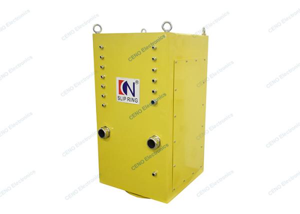 Cheap High Current Carbon Brush Slip Ring with Ethernet Signal For Harbour Machinery for sale