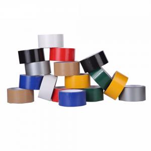 Best PE Colored Duct Tape , Waterproof Colored Protective Film Tape 48mm Red Cloth Tape wholesale