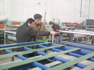 PLC Control EPS Sandwich Panel Machine with Precise Low Speed Metering Pump