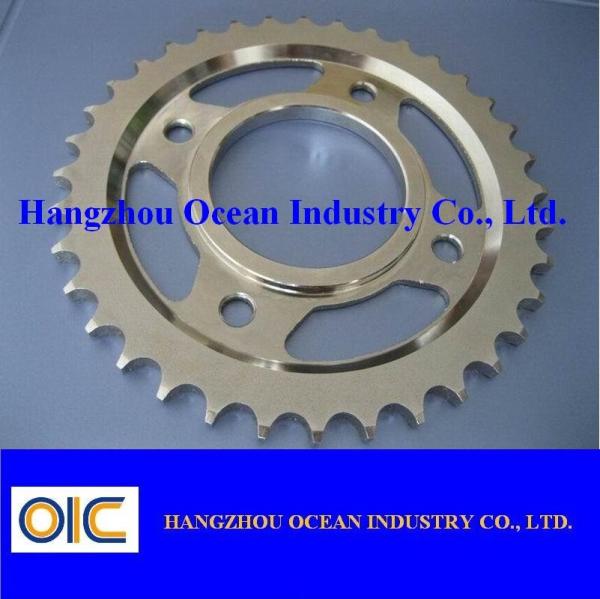 Cheap Motorcycle Sprockets , type Middle East A100 CG125-CDI YB100 for sale