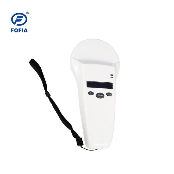 Cheap ISO11784/5 Animal Pet Microchip Tag Scanner  FDX-B/ HDX With Barcode Reading for sale