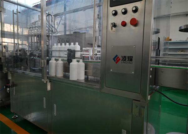 Cheap High Speed Syrup Filling and Capping Machine for 50-500ml Bottles, GMP Certified and Multi Viscosity Adaptability for sale