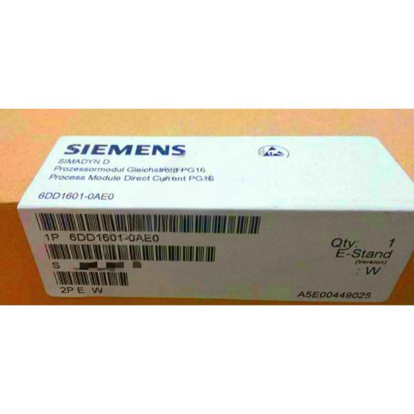 SIEMENS 6DD1601-0AE0 SIMADYN D, PROCESSOR MODULE PG16 SIMADYN D, PROCESSOR