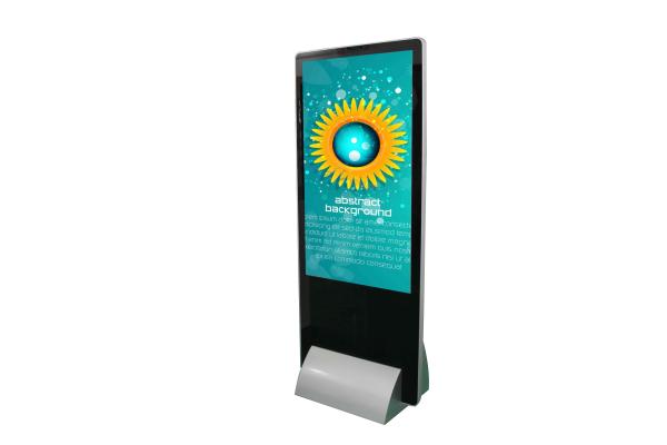 Cheap 55" Network Floor Standing Interactive Touch Screen Kiosk Lcd Advertising Player HDMI Interface for sale