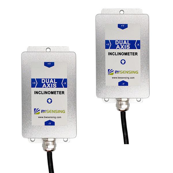 Cheap BWS5000E Digital Output Dual Axis Inclinometer Tiltmeter Accuracy 0.001° for sale