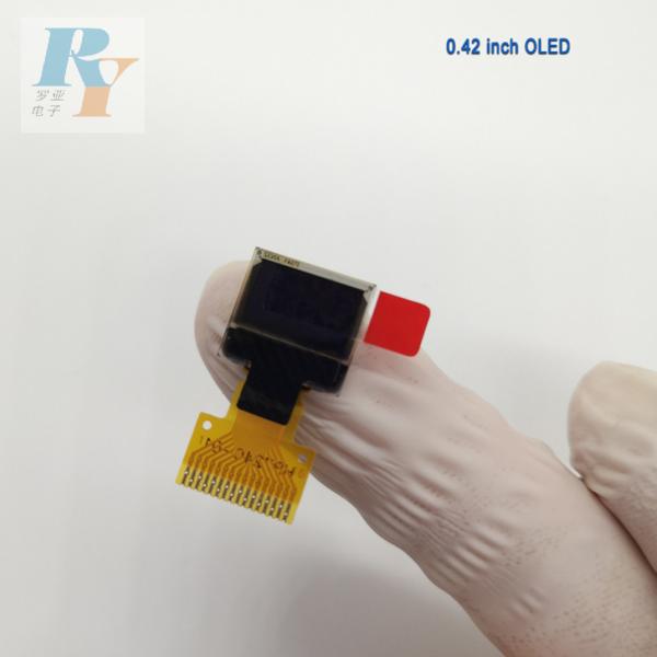 Cheap 72X40 OLED Display Module 0.42 Inch Blue I2C Interface White With Spi for sale