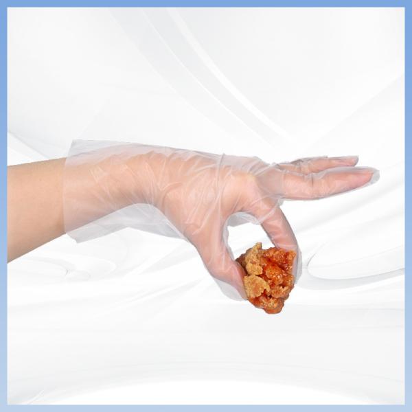 Cheap Antistatic Waterproof Disposable CPE Gloves Secure Safe Handling for sale