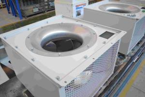 400 mm Custom Industrial Fan With Enclosures For Multiple Frequency Converters