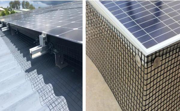 Aluminum J Hooks Solar Panel Pigeon Guard Mesh Clips For Bird Deterrent