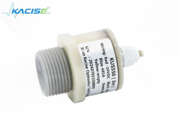 Cheap Wireless PVDF Material Ultrasonic Water Level Sensor Digital Output 24VDC Operating Voltage for sale