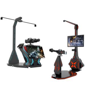 China Theme Park Virtual Reality Shooting Games Machine Easy Installation on sale