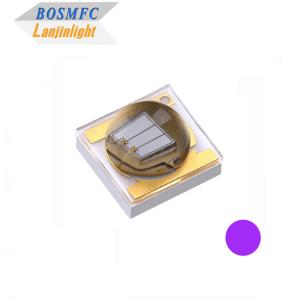 China 3W 3535 Surface Mount UV LED Chip High Power UVA UVC 365nm For UV Curing on sale