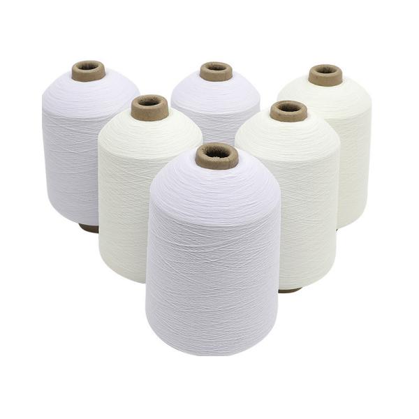 Cheap Polyester High Elastic Recycled Cotton Yarn 140d Environment Friendly Knitting for sale