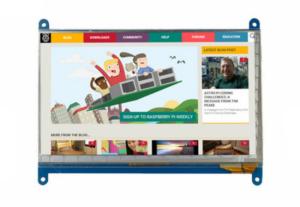 Best Raspberry Pi 3 TFT LCD Capacitive Touchscreen HDMI Interface 800 * 480 Resolution wholesale