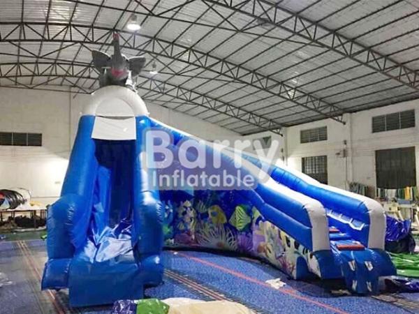 Cheap Elephant Inflatable Water Slides For Swimming Pool Customize Logo for sale