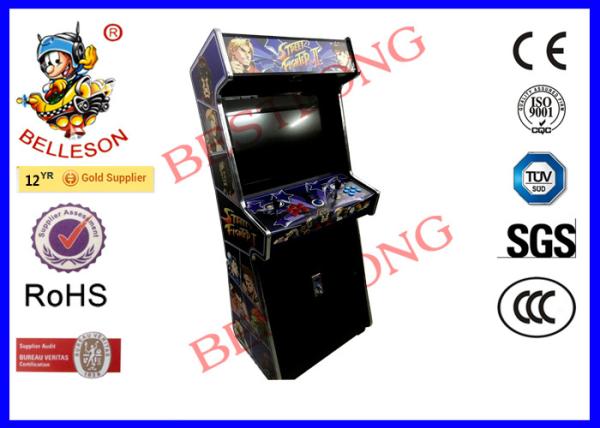 Cheap Amusement 26Inch LCD Screen Arcade Game Machine for one side two players  with Coin Op for sale