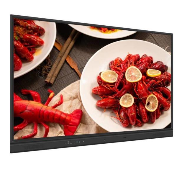 Cheap 65 Inch Interactive Touch Panel Display With Android 11/13 System 20 Touch Computer Laptop Connecting For Teaching for sale