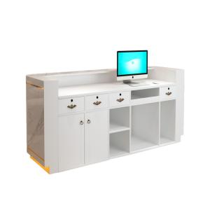 Scandinavian Clothing Store Small Counter with 10 and Simple After-Sales Support