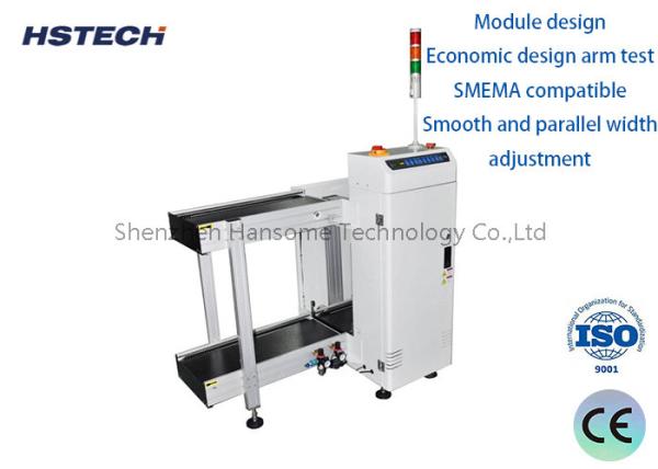 Cheap Robust Design SMEMA Signal PCB Loader Handling Machine with Top & Bottom Clamps for sale