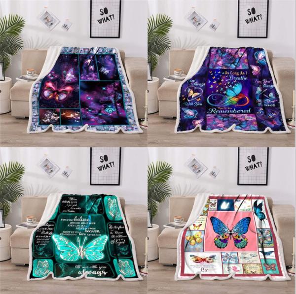 Cheap Customized Printed Microplush Home Warm Soft Fleece Blanket for sale