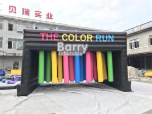 China Customized Inflatable Interactive Games With Obstacle Color Run / Inflatable Sports Games on sale