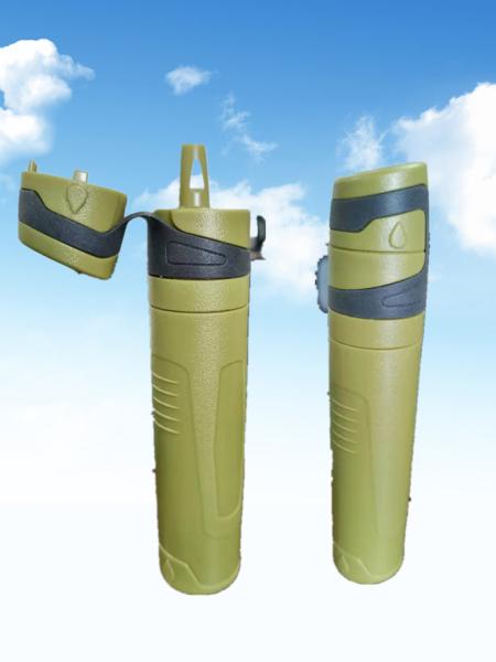Cheap 0.8mm 300ml/Min Straw Water Filter  Portable Water Purifier Straw for sale