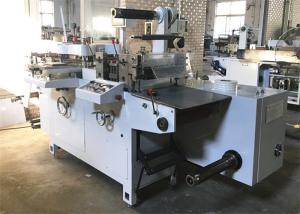 Narrow Webbing Professional Die Cut Machine , Label Punching Machine 320mm Paper Max Width