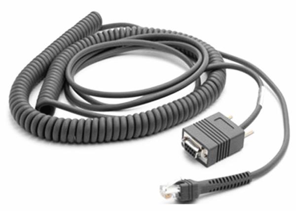 Cheap 20 Ft Coiled Cba R03 C12par Computer Data Cable For Symbol RS232 BarCode Scanner for sale