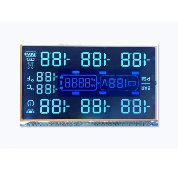 Cheap Transmissive Customized Lcd Monochrome Display 6 Digit Screen for sale