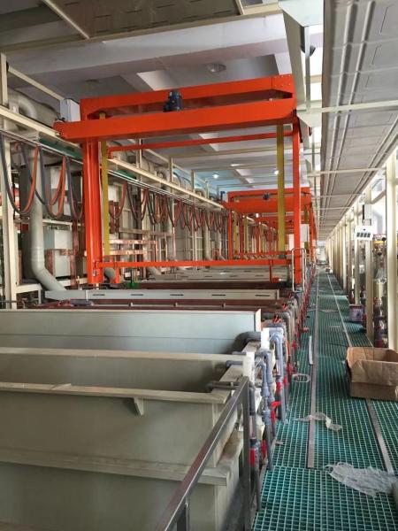 Cheap Semi Automated Anodizing Line 600 Ton Output Horizontal Mode for sale