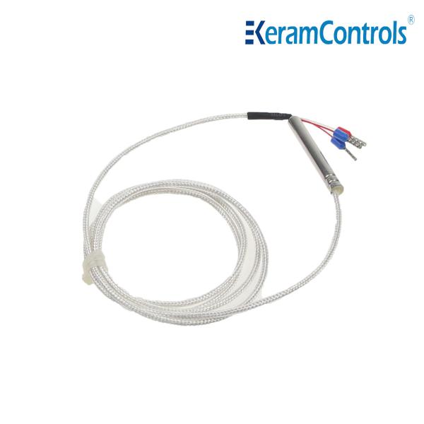 Cheap Silicone PT1000 PT100 Temperature Sensor 3 Wire for sale