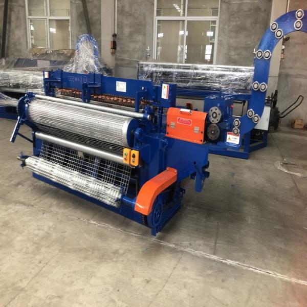 Cheap Thom Shaft 100times/Min Iron Net Making Machine , Anticracking Automatic Welding Machine for sale