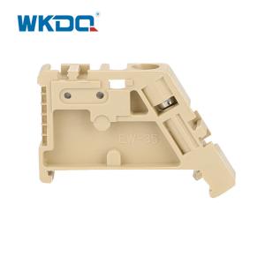 China JEW 35  Screw Terminal Block Connector End Clip Bracket For Din Rail Mounted Weidmuller on sale