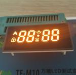 Bright Amber 4 Digit Seven Segment Display Common Anode For Oven Timer Control