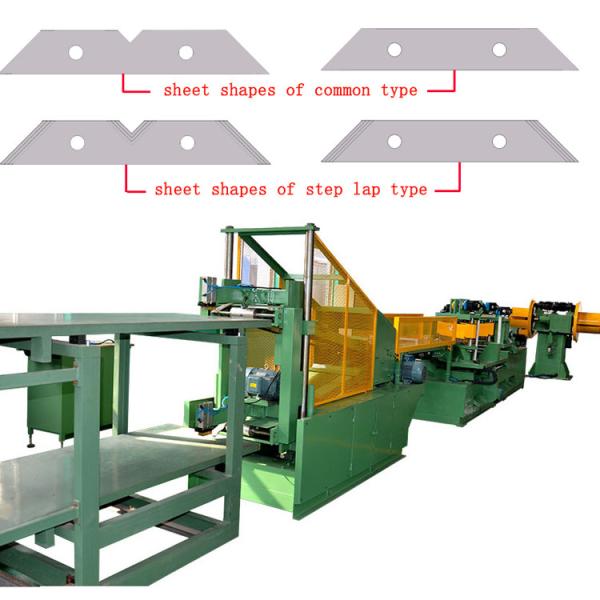 Automatic Step Lap Transformer Core Cutting Machine Cut To Length Making