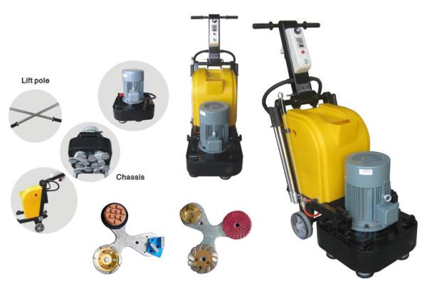 Cheap Epoxy Floor Polishing Machine Terrazzo Floor Grinder With Multifunction Plate for sale