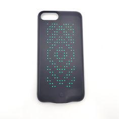Cheap Text Drawing Editing Plastic iPhone Case With LED Notification Display for sale