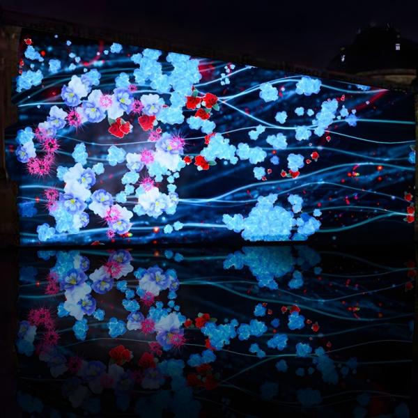 Cheap Advertising Interactive Projection Mapping 8500 Lumen 3D Projection Mapping for sale