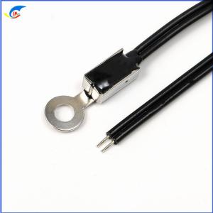 China Annular Hole Temperature Sensor Thermistor 100K3950 Digital Ntc Temperature Measuring Resistance Probe Accuracy 1% on sale