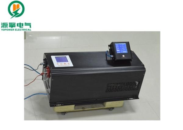 Cheap Intelligent Solar Controller Inverter Black Color Pure Sine Waveform Output for sale