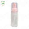 Screen Printing PET Plastic Facial Foam Bottle 100ml 120ml 150ml 200ml for sale