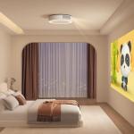 Ceiling Mounting Home Smart Laser Projector with Voice Control and Color