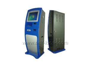 Best Floor Stand Self Ordering Kiosk With Bill Recycler And Coin Dispenser wholesale