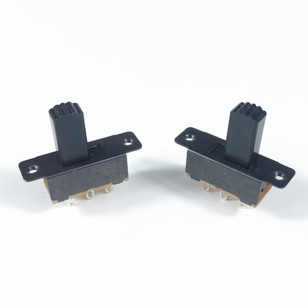 Cheap Slide Switch,2P2T 6 Terminals Vertical Sliding Switch ,Long Hand Interruptor On-Off Push Tact Switch,Micro Toggle Switch for sale